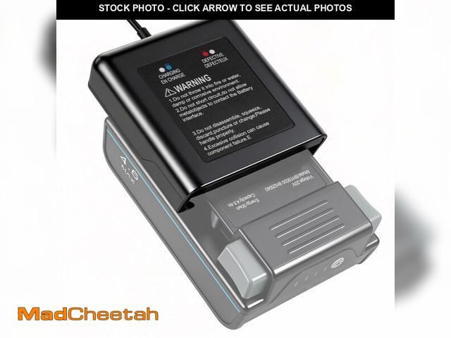 Lot 74-14057408 - Blacloachai Fast Charger for Hoover ONEPWR Batteries with a Flashing LED Indicator Compatible with H...