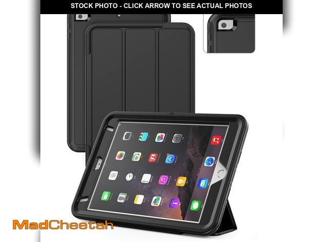Lot 74-12881608 - SEYMAC for iPad mini 5 / Mini 4 Case 7.9", Sturdy Heavy Duty Shockproof Protection Folio Stand Case ...