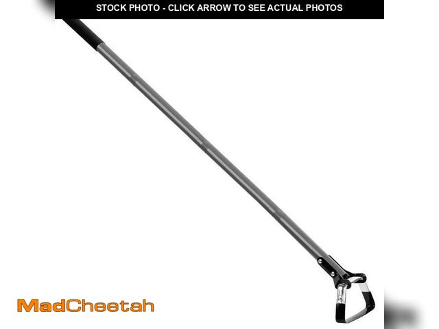 Lot 74-14468682 - WaLensee 56 in. Steel Handle Adjustable Action Hoe, Scuffle Loop Hoe Gardening Weeder, Sharp Weeding...