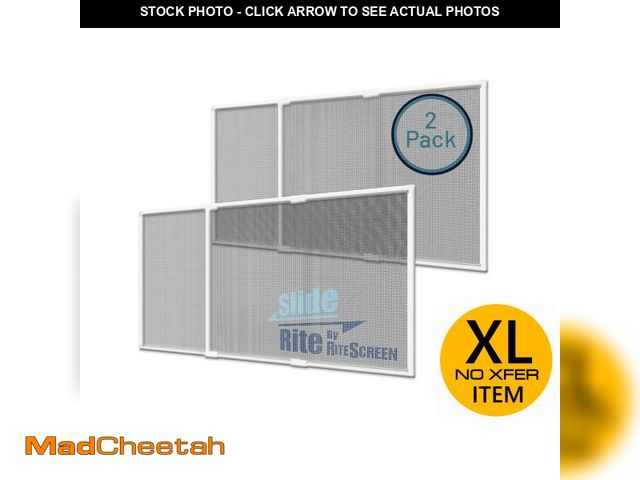 Lot 74-14327984 - Window Screen 71" x 36" (4-Pack) Pre-Framed Window Screen - UNUSED
