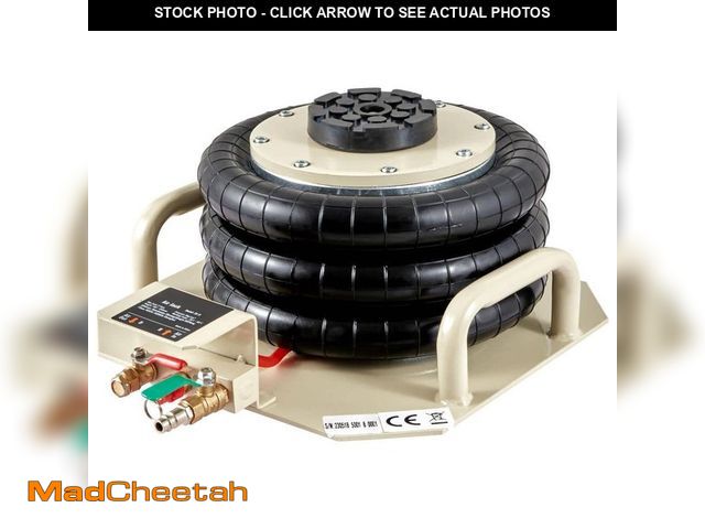 Lot 74-14376341 - SKYSHALO Air Jack, 3 Ton/6600 lbs. Triple Bag Air Jack, Airbag Jack with 6-Steel Pipes, Lift up to 1...
