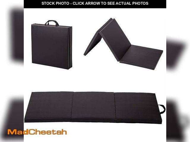 Lot 74-14067319 - Gymnastics Tumbling Mats Portable Gymnastics Mat 3 Folding Tumbling Mat 2'x6'x1.6"Thick Yoga Mat Exe...
