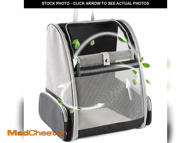 Lot 74-13566773 - Texsens Innovative Traveler Bubble Backpack Pet Carriers for Cats and Dogs (Black) - UNUSED