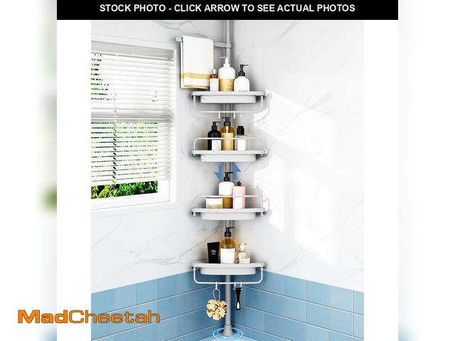 Lot 74-12709039 - ALLZONE Rustproof Shower Caddy Corner for Bathroom,Bathtub Storage Organizer for Shampoo Accessories...