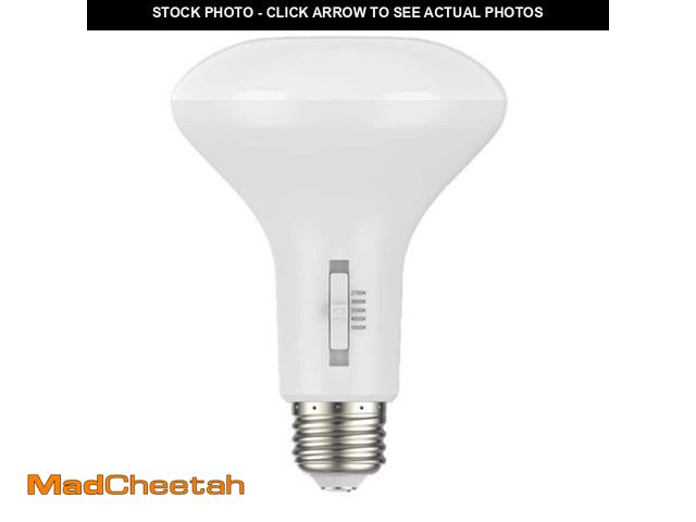 Lot 74-12776062 - EcoSmart 65-Watt Equivalent BR30 Dimmable LED Flood Light Bulb with Selectable Color Temperature (6-...