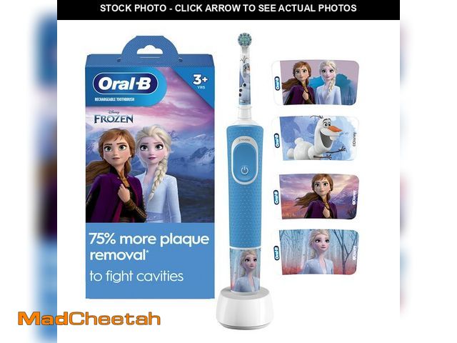 Lot 74-14212079 - Oral-B Kids Electric Toothbrush Featuring Disney's Frozen for Kids 3+ - USED