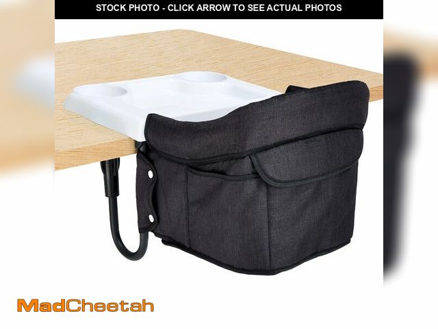 Lot 74-12976678 - Portable Hook On High Chair with Tray for Babies &amp; Toddlers, 6-36 Months, Collapsible Design, Fi...