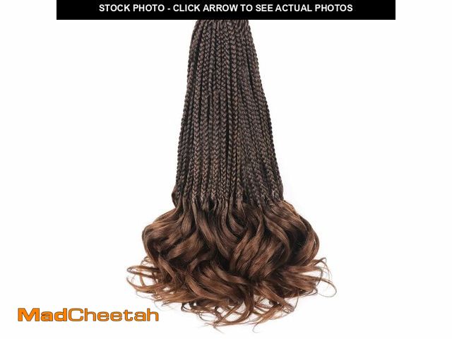 Lot 74-14208795 - French Curl Crochet Braids for Black Women 16 Inch 7 Packs Crochet Hair with Curly Ends Pre Looped F...