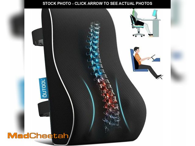 Lot 74-13545527 - Lumbar Support Pillow for Office Chair, Office Home Essentials,Gifts for Mom,Dad, Back Support Pillo...