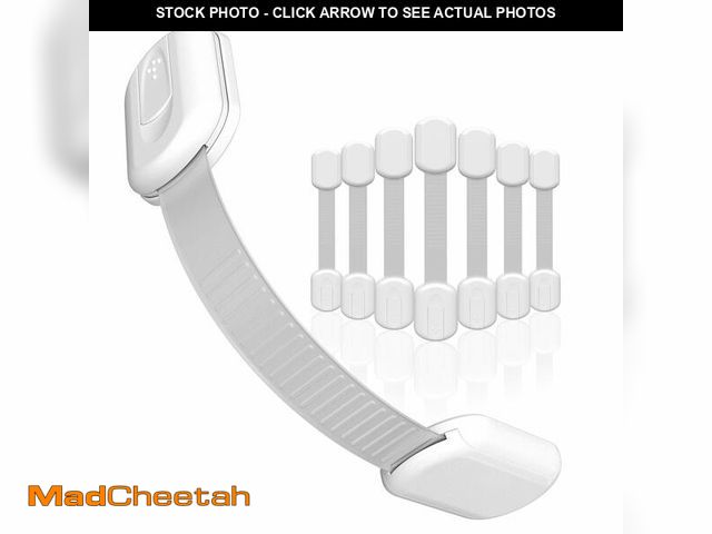 Lot 74-12459158 - SKYLA HOMES Baby Locks (8-Pack) Child Safety Cabinet Proofing - Safe Quick and Easy 3M Adhesive Cabi...