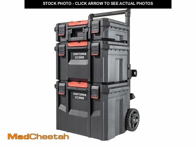 Lot 74-12692832 - CRAFTSMAN TRADESTACK Rolling Tower (CMST60420) - UNUSED