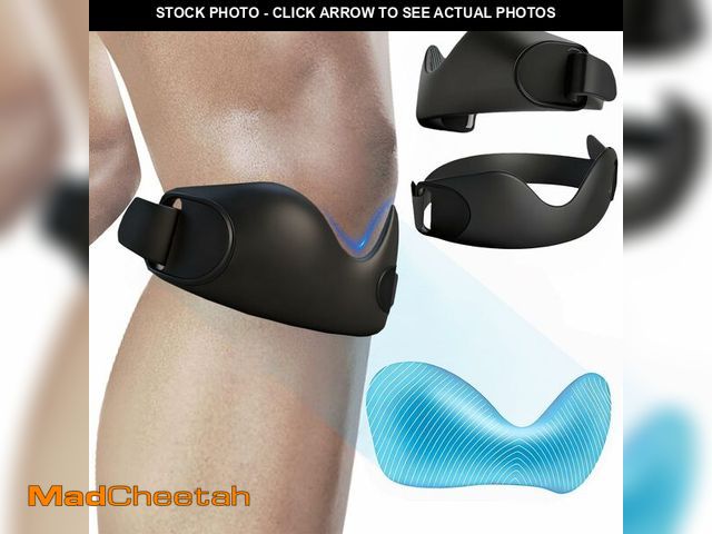 Lot 74-13994744 - Patella 2 Pack Silicone Patellar Tendon Support Strap for Jumpers Knee, Patellar Tendonitis, Pain Re...