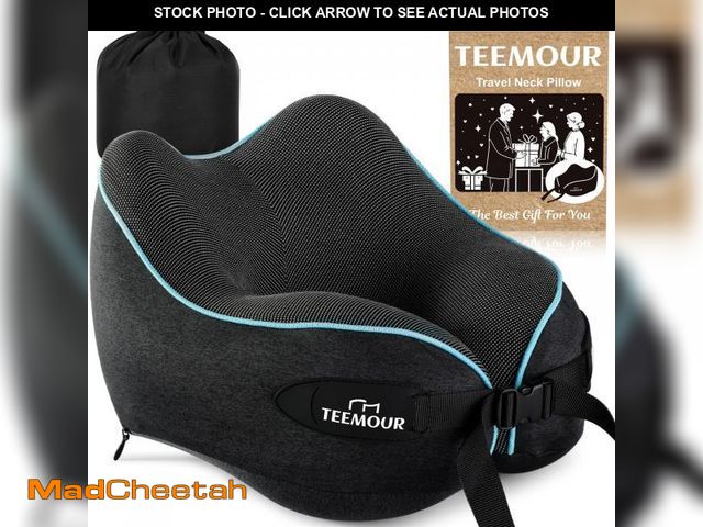 Lot 74-12121791 - Teemour Neck Pillow for Traveling, Travel Neck Pillow for Airplane Memory Foam Travel Pillow for Fli...