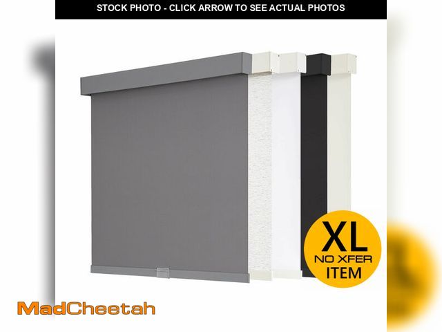 Lot 74-12572303 - AOSKY Blackout Roller Shades Cordless Blinds for Windows, Free-Stop Shades with Valance, Thermal Ins...