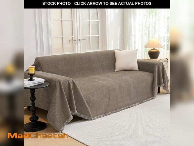 Lot 74-12703992 - MYSKY HOME Couch Cover Sofa Covers Couch Covers for 3 Cushion Couch Sofa Pet Friendly, L Shaped Couc...