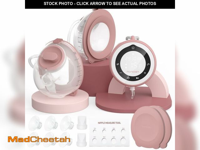 Lot 74-12503297 - Momcozy Breast Pump V1 Pro Hospital-Grade, Hands-Free &amp; Portable Wearable Pump, Upgraded Electri...