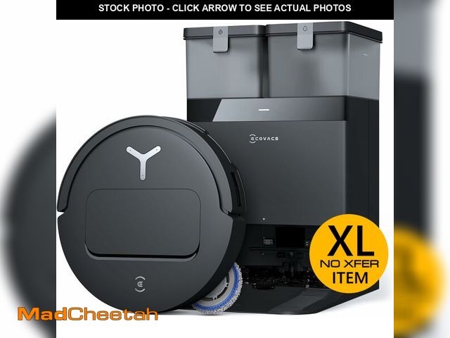 Lot 74-13709517 - ECOVACS DEEBOT T50 PRO Omni Robot Vacuum and Mop, 3.19Ã¢â¬Â Ultra-Slim, 15,000Pa Suction, ZeroTang...