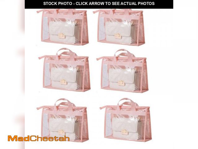 Lot 74-12435384 - Dust Bags for Handbags - Purse Storage Organizer for Closet Moistureproof and Dustproof Cover Hangin...