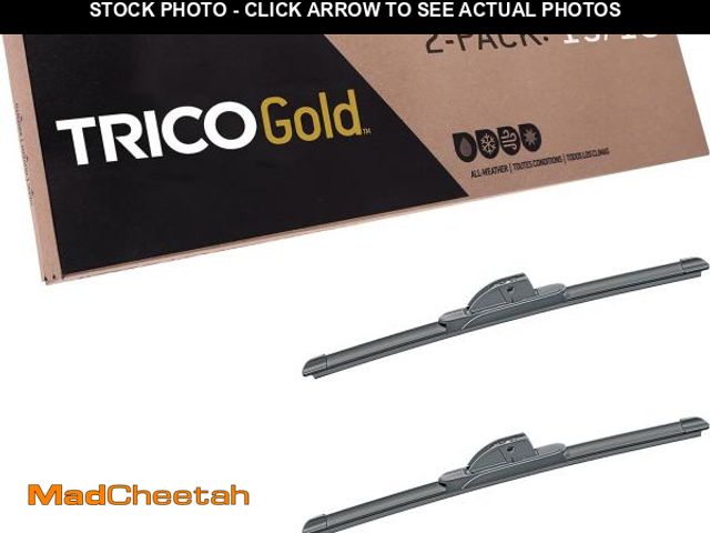 Lot 74-12397032 - TRICO Gold (18-1515) 15 &amp; 15 Inch Pack of 2 Automotive Replacement Windshield Wiper Blades for M...