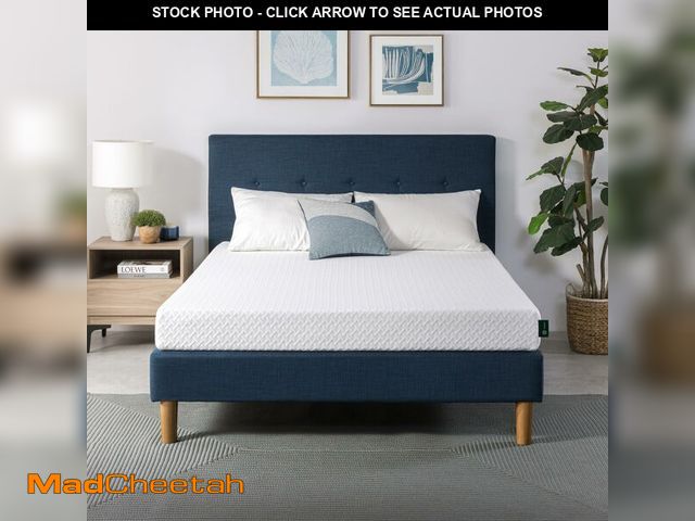 Lot 74-13803311 - Zinus 6 Inch Queen Cooling Essential Memory Foam Mattress [NewVersion], Fiberglass Free, Medium Feel...