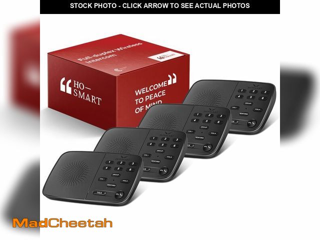Lot 74-12603759 - Hosmart UltraSpeak Pro Intercoms Wireless for Home, Two-Way Real-time Intercom Full Duplex Wireless ...