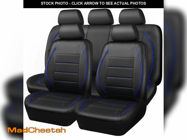 Lot 74-12601286 - CAR PASS Universal FIT Piping Leather Car Seat Cover, for suvs,Van,Trucks,Airbag Compatible,Inside Z...