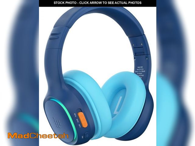 Lot 74-12314355 - Tronsmart KH03 Kids Noise Cancelling Wireless Headphones, Safe Volume Control, Wireless Headphones w...