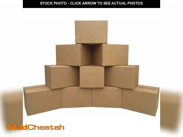 Lot 74-13041774 - UBMOVE Moving Boxes Medium 18x14x12-Inches (Pack of 10), Cardboard Boxes For Storage, Mailing &amp; ...