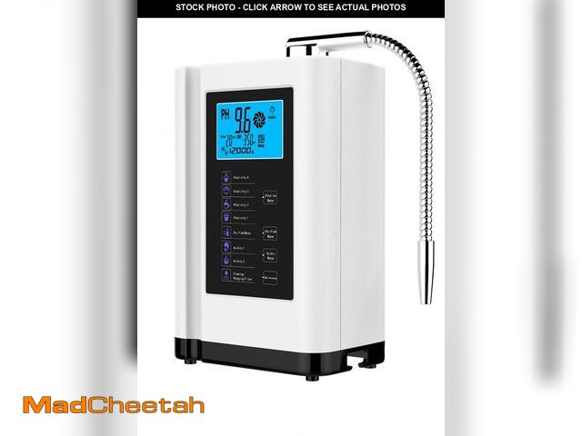 Lot 74-12212803 - AlkaDrops Water Ionizer, Water Purifier Machine PH 3.5-10.5 Alkaline Acid Water Machine,Up to -500mV...