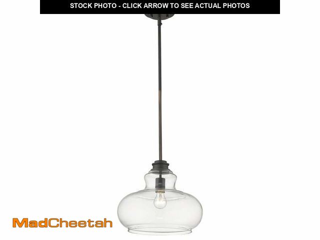 Lot 74-14114022 - One Light Pendant from the Torrel collection in Oil-Rubbed Bronze finish - UNUSED