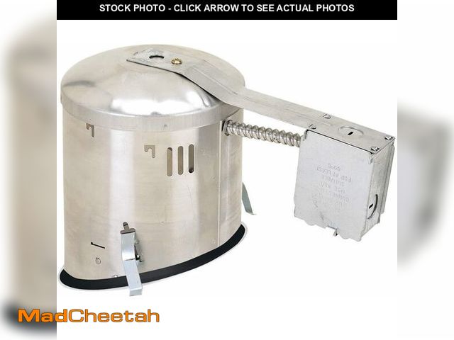 Lot 74-13069464 - Nora Lighting NHIC-926QAT Quick Connect IC Air-Tight 6 Inch Sloped Ceiling Housing - UNUSED