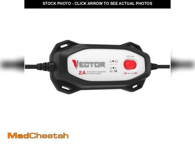 Lot 74-12087271 - VECTOR 2 Amp Battery Charger/Maintainer - UNUSED