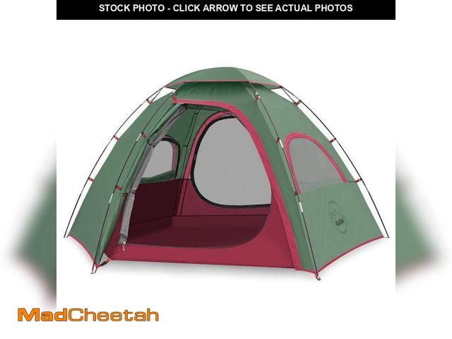 Lot 74-12105431 - KAZOO Outdoor Family Tent Durable Lightweight, Waterproof Camping Tents Easy Setup, Beach Screen Ten...