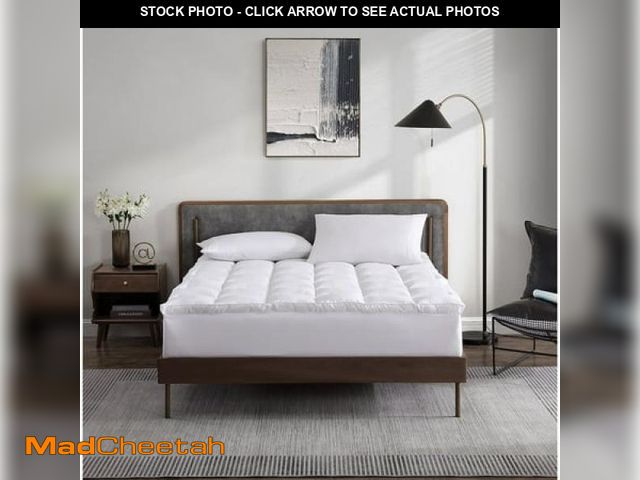 Lot 74-12426504 - Allswell Ultra Plush Pillow Top Mattress Topper  Queen - USED