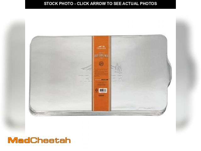 Lot 74-12463992 - Traeger Drip Tray Liner for Traeger Pro 780 (5-Pack) - UNUSED