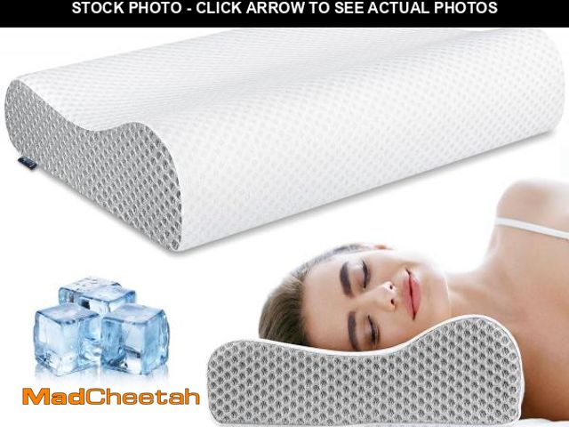 Lot 74-12182033 - Pwperry Cervical Neck Pillow, Contour Memory Foam Pillows Neck Pillow for Sleeping, Ergonomic Pillow...