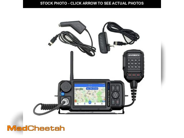 Lot 74-12497605 - ANYSECU 4G-W2 Pro N61 4G Network Radio LTE FDD POC Radio Work with ZELLO/Real PTT with Car Charger a...