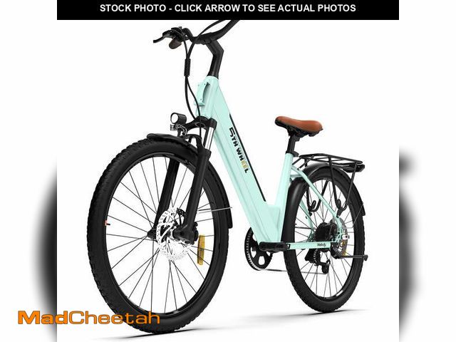 Lot 74-12941664 - 5TH WHEEL Electric Bike for Adult with 350W Motor, W18B 26" Electric Bike with 36V 10.4Ah Removable ...