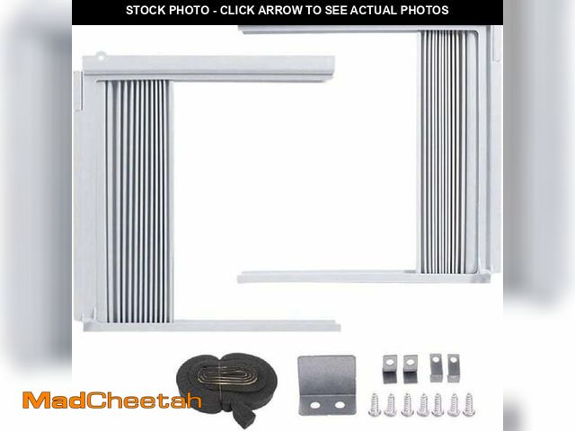 Lot 74-14587743 - Window Side Panel Air Conditioner, White - UNUSED