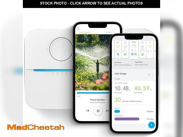 Lot 74-11555746 - Rachio 3 Smart Sprinkler Controller: 16 Zone  Simple Auto Schedules, Quick Run, Local Weather Intell...