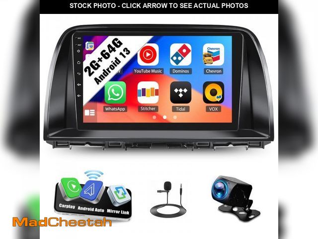 Lot 74-12312917 - SIXWIN Android Car Stereo for Mazda CX-5 2012-2015 with Wireless CarPlay Android Auto Mirror Link 2G...