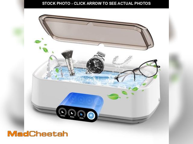 Lot 74-12122388 - Ultrasonic Jewelry Cleaner, 50KHz Ultrasonic Cleaner with 3 Modes &amp; Digital Timer Ultra Sonic De...