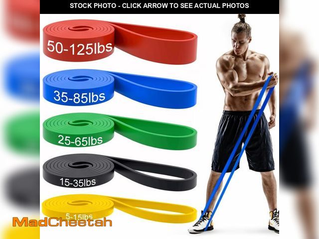 Lot 74-13776156 - Pull Up Bands, Resistance Bands, Pull Up Assistance Bands Set for Men &amp; Women, Exercise Workout ...