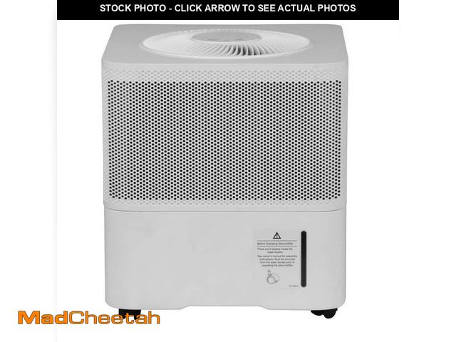 Lot 74-14182176 - GE 25 pt. for Damp Rooms Up to 2500 sq. ft. Residential Dehumidifier with Bucket in. White, ENERGY S...