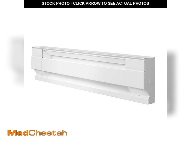Lot 74-12920968 - Cadet 30 in. 240/208-volt 500/375-watt Electric Baseboard Heater in White - UNUSED
