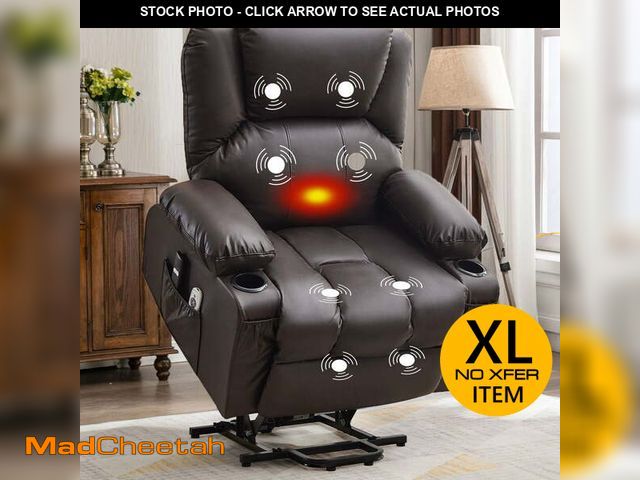 Lot 74-13055954 - (SOME DAMAGE) JONPONY Power Lift Recliner Chair Recliners for Elderly with Heat and Massage Recliner...