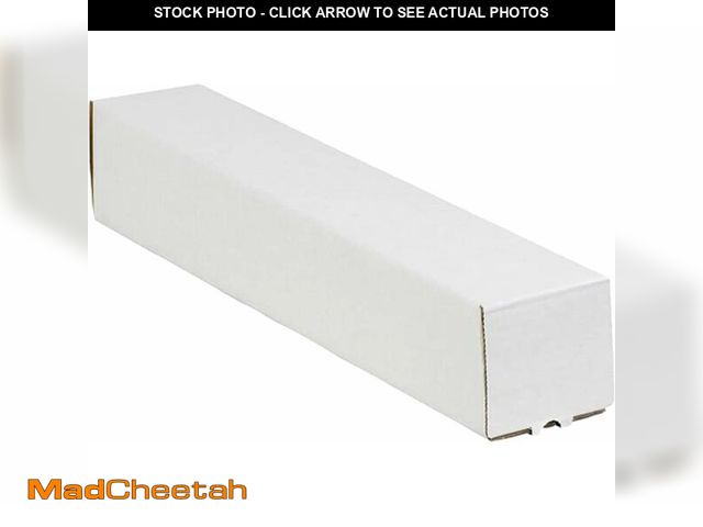 Lot 74-14305420 - BOX USA Mailing Tubes, 25 L x 2 W x 2 H, 50-Pack Square Corrugated Tubes for Mailing and Storage of ...
