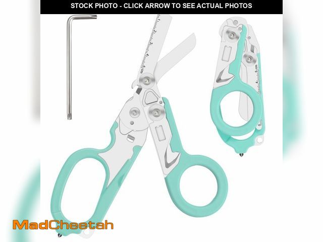 Lot 74-14269441 - Lemasa 6-in1 Foldable trauma shear|foldable shear for nurses|Medical shear| - USED