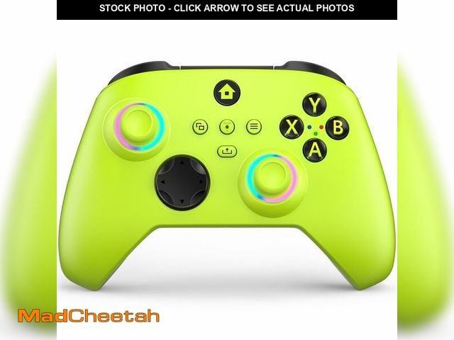 Lot 74-12444115 - W&amp;O Wireless Controller Compatible With Xbox One, Xbox Series X/S, Xbox One X/S, PC, With RGB LE...
