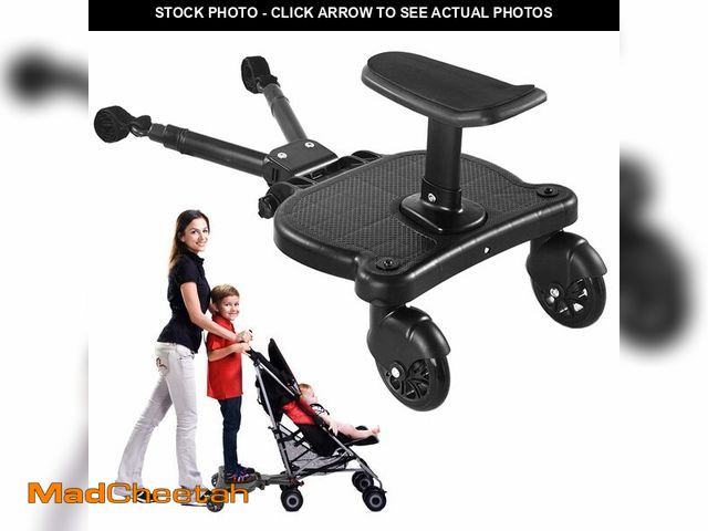 Lot 74-14044143 - 2026 New-Universal Stroller Board with Detachable Seat, 2in1 Sit and Stand Stroller Connectors for M...